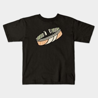 Line art of a Slap Bracelet Kids T-Shirt